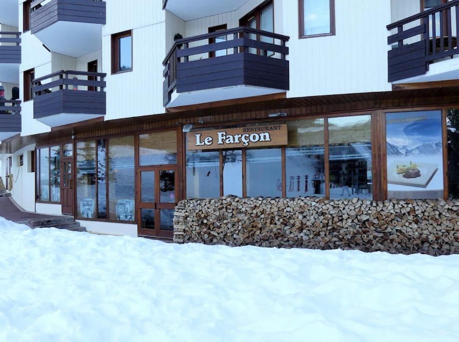 40M2 - Ski Aux Pieds - La Tania - Parking Couvert Exterior photo